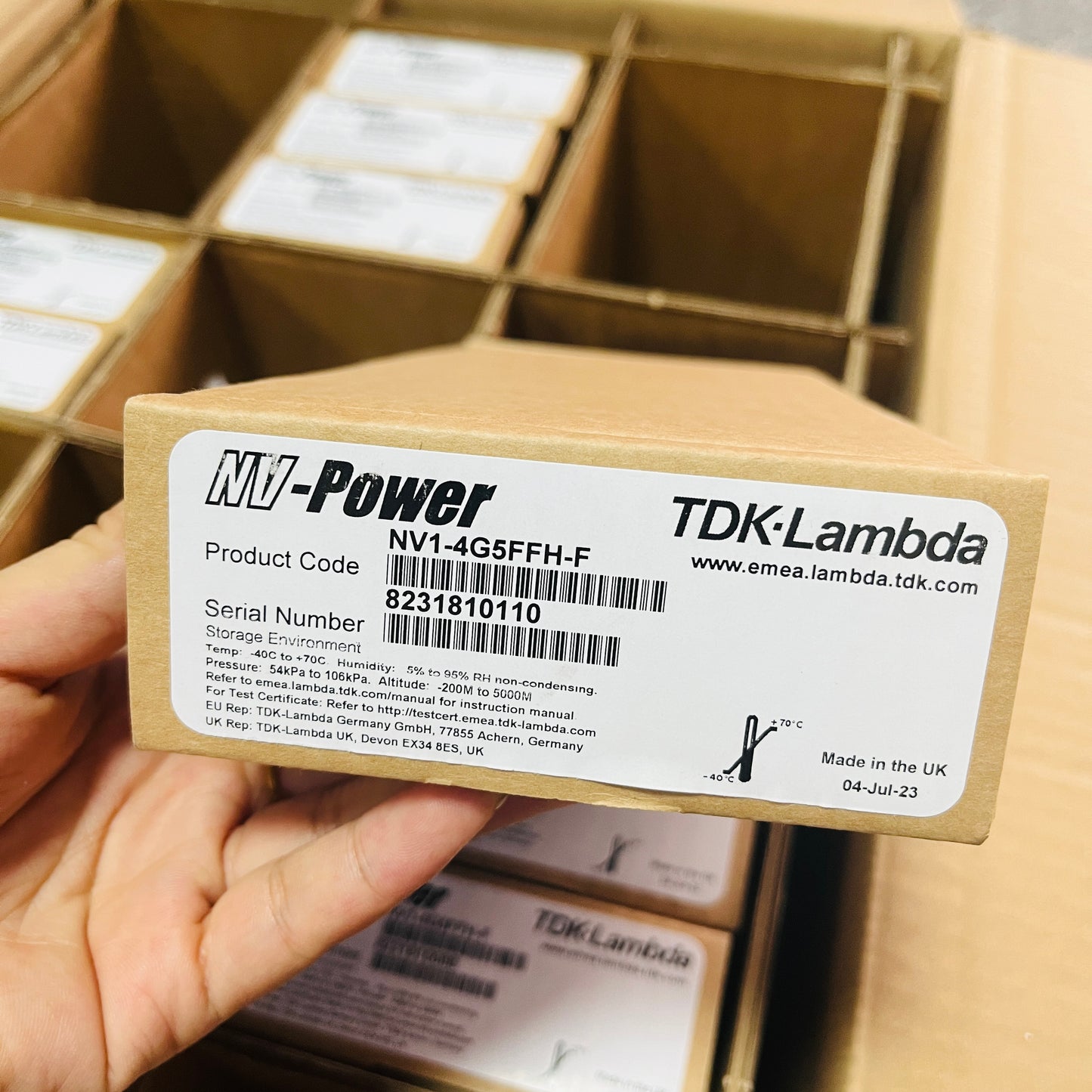 TDK-lambda NV1-4G5FFH-F Power supply new original