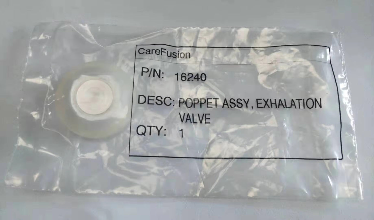 PN:16240 Poppet assy , exhalation valve&nbsp; for CareFusion (new,original）