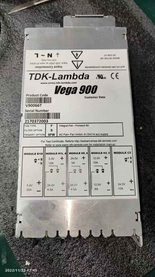 TDK-lam bda Vega 900   power supply  V90066T  V9023YM   new used,90% brand new,original,tested，