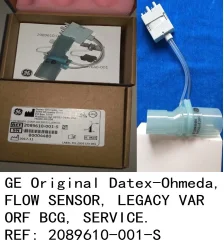 GE  Datex-Ohmeda, FLOW SENSOR, LEGACY VAR ORF BCG, SERVICE. REF: 2089610-001-S new  original