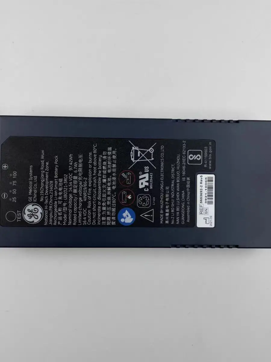 GE  U80321-3R01 TWBP42  battery for   Logiq E Vivid E logiq I new original