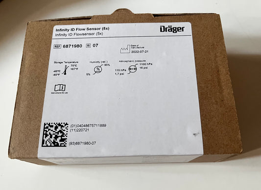 Drager flow sensor PN:6871980 for Savina 300 （1box of 5pcs)new original