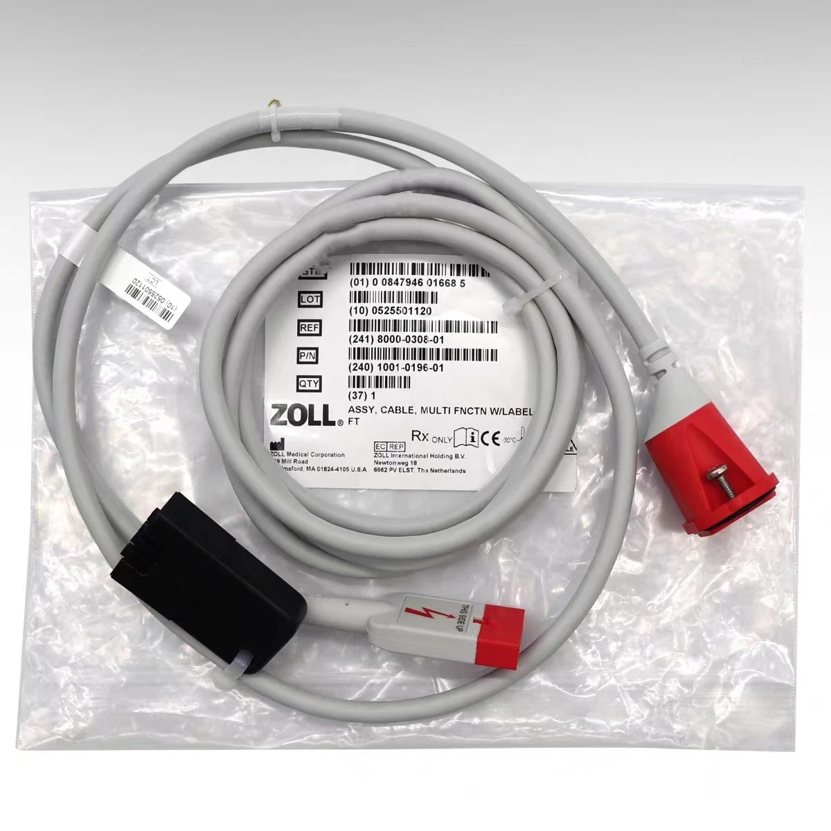 ZOLL-mSERIES el ectrode plate connection cable 8000-0308-01 new original