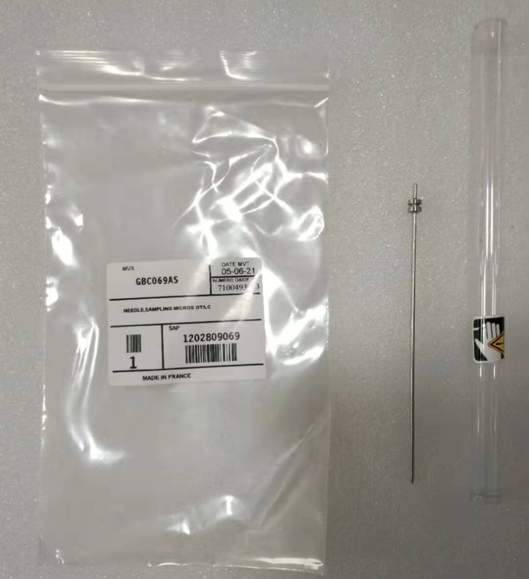 Abx Sample Needle PN: GBC069AS por hematologia analizilo M60, Micros60 (nova, originala)